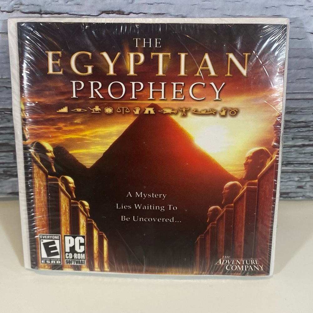 Egyptian Prophecy Fate of Ramses PC Game Adventure NEW 2004